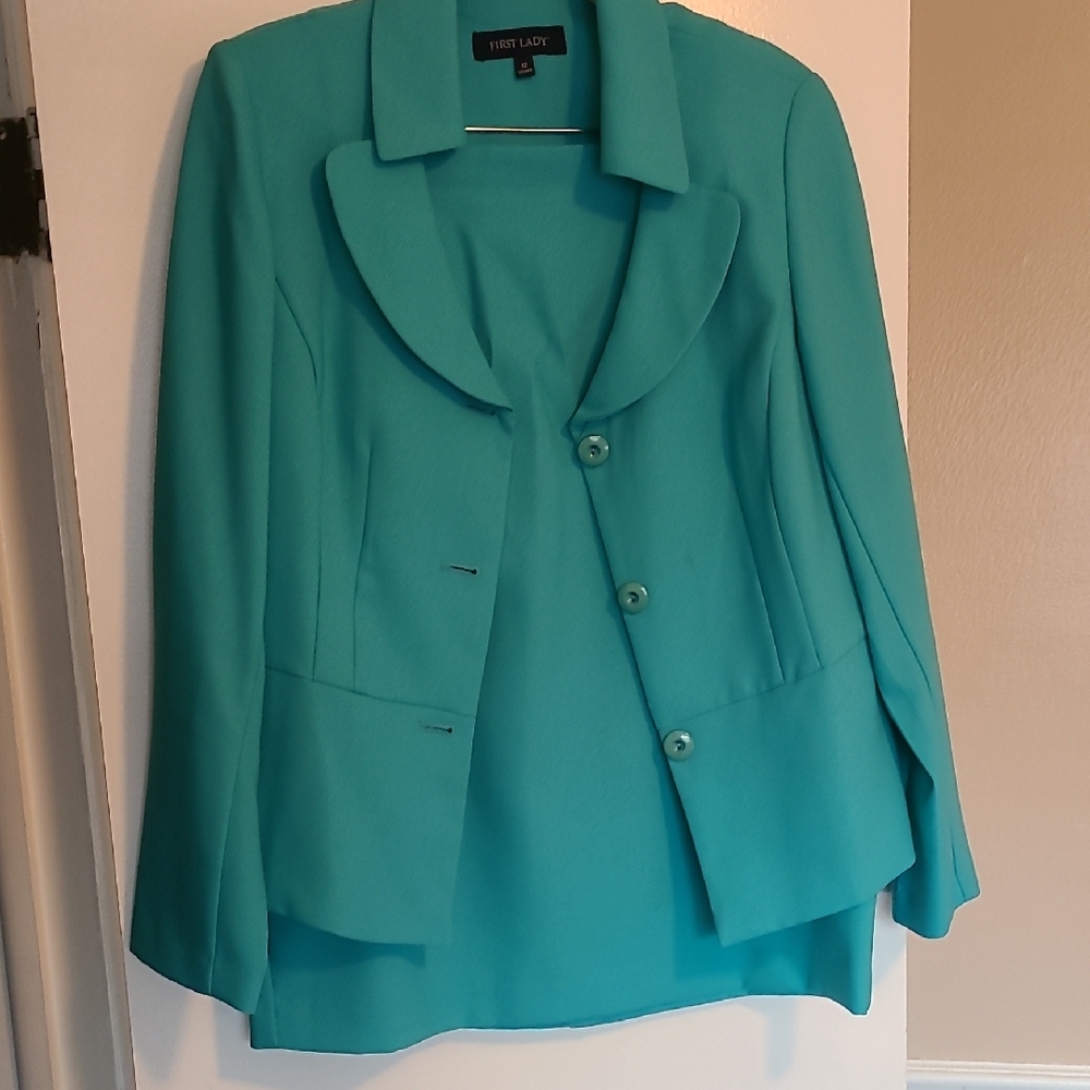 Vibrant Teal Jacket by